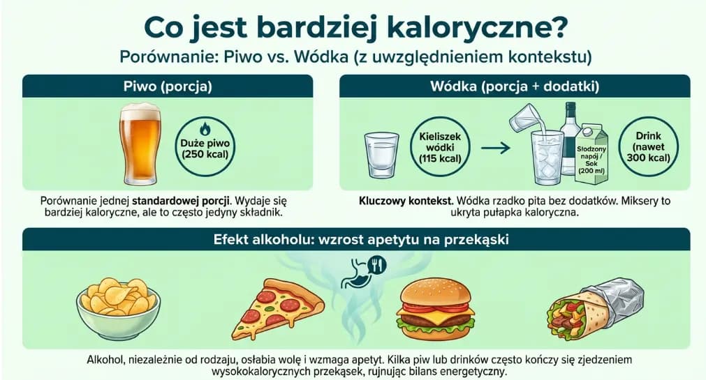 Kaloryczność piwa: Ile kcal ma Twój ulubiony trunek?
