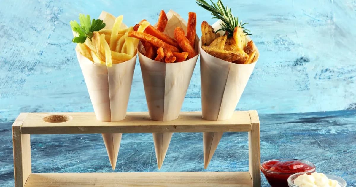 Dietetyczne frytki: chrupkość bez wyrzutów sumienia! Piekarnik, Air Fryer